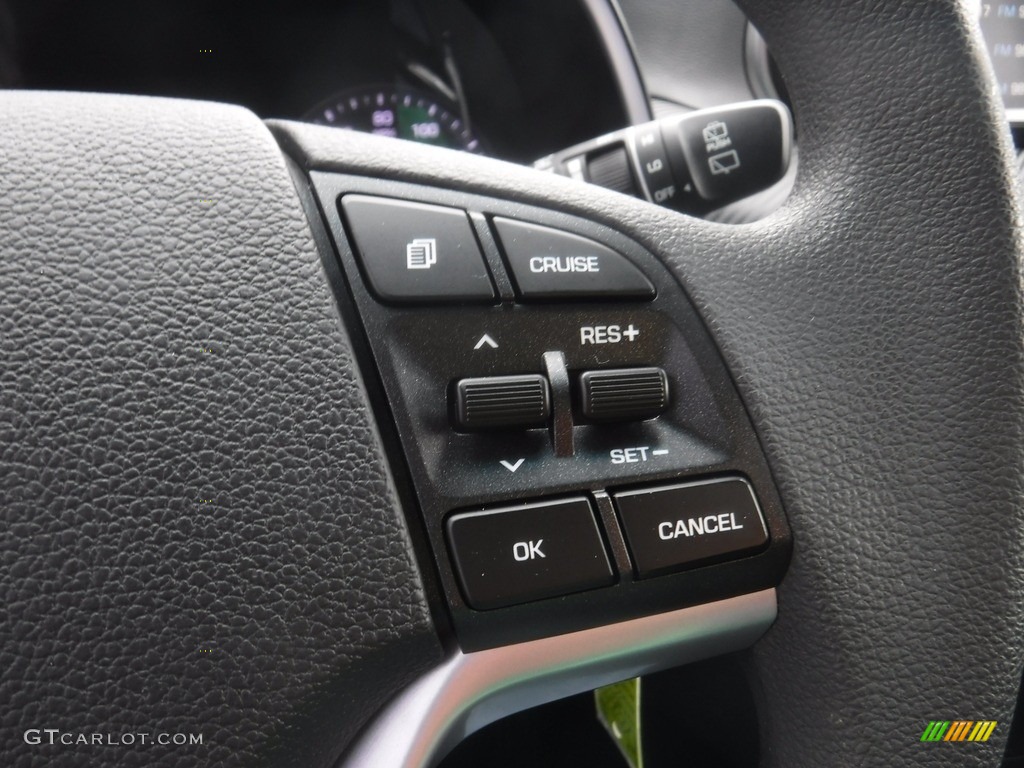 2019 Tucson SE AWD - Aqua Blue / Black photo #20