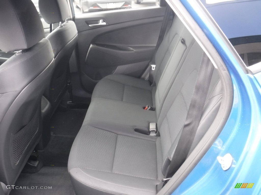 2019 Tucson SE AWD - Aqua Blue / Black photo #24
