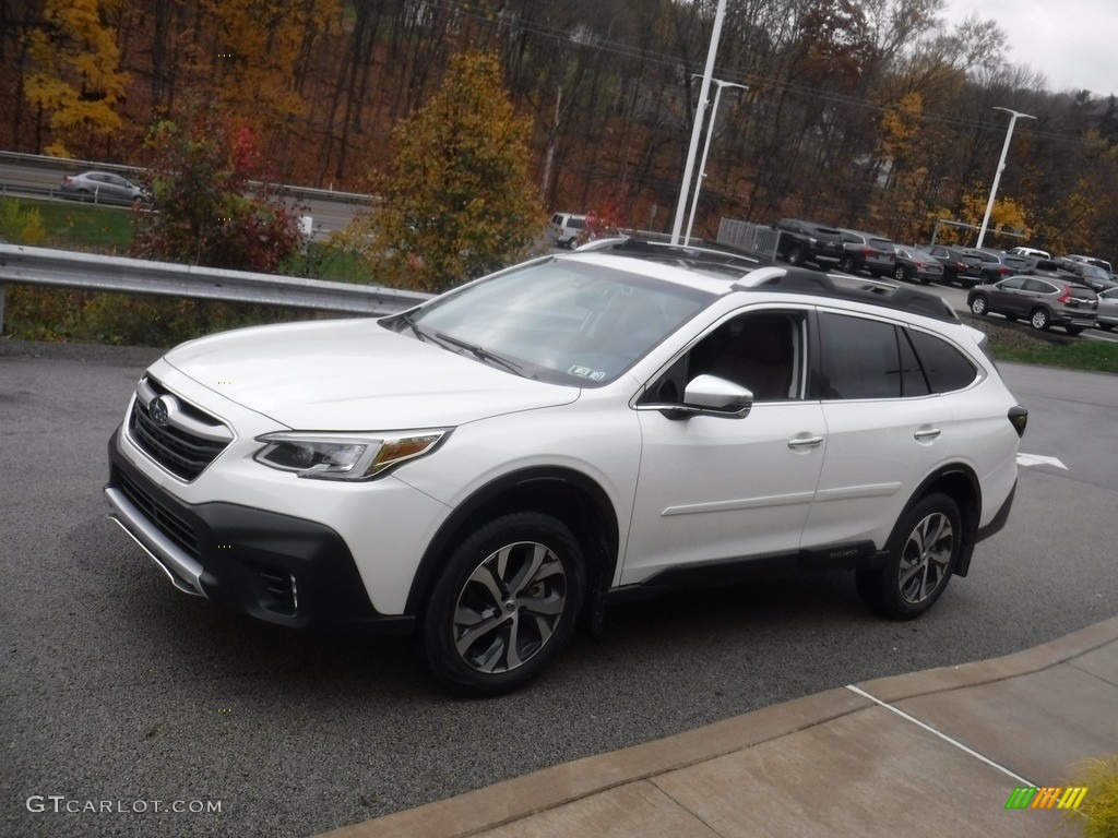 2022 Outback Touring XT - Crystal White Pearl / Java Brown photo #13