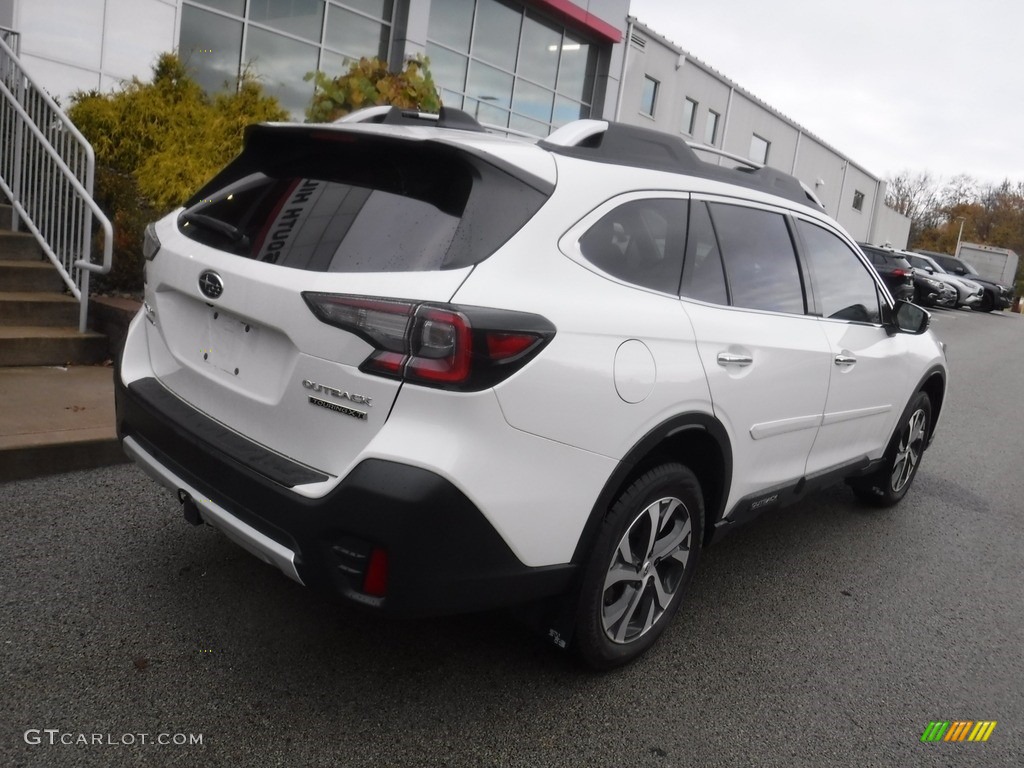 2022 Outback Touring XT - Crystal White Pearl / Java Brown photo #17