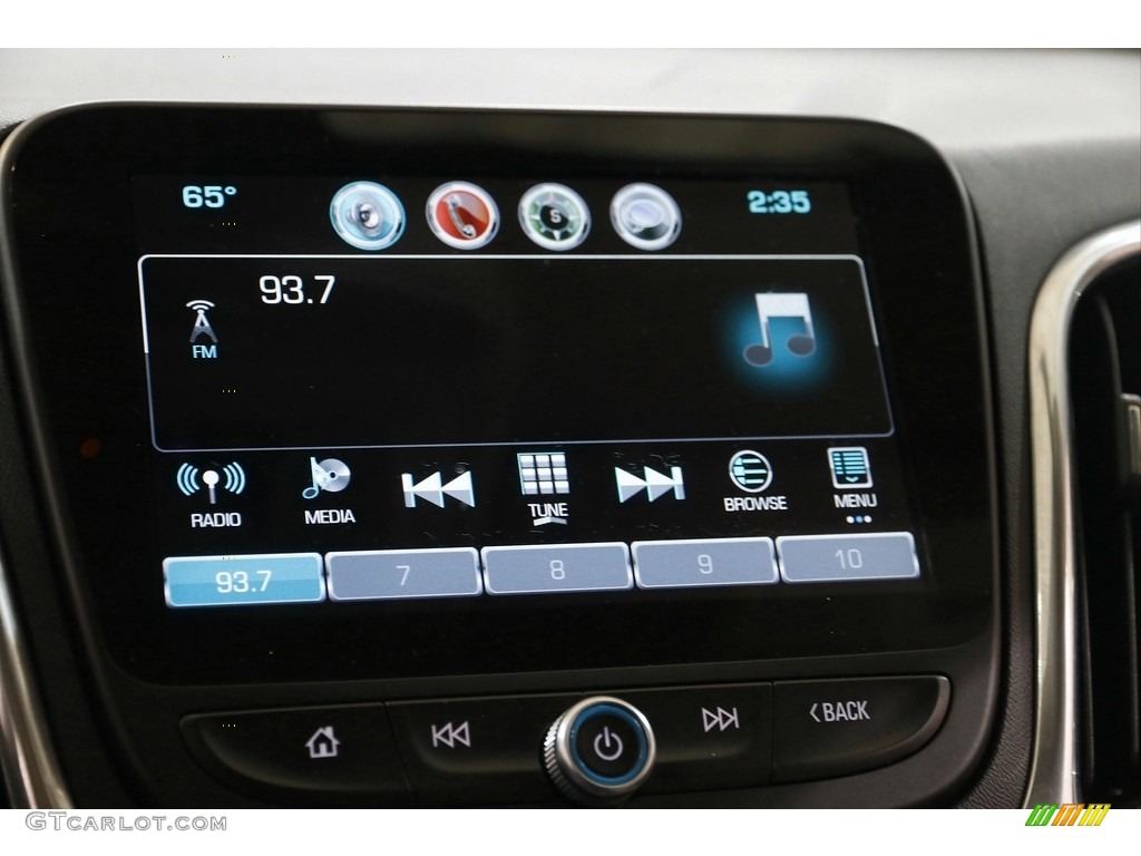 2018 Equinox LT - Ivy Metallic / Medium Ash Gray photo #10