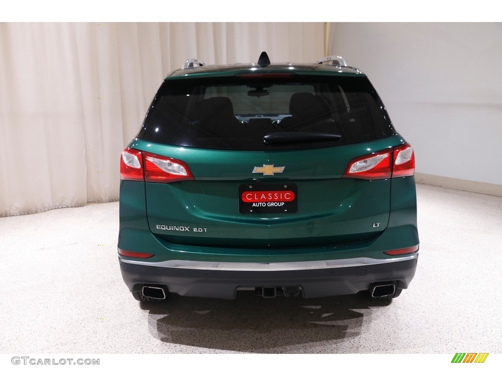 2018 Equinox LT - Ivy Metallic / Medium Ash Gray photo #19
