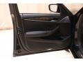 Black 2019 BMW 5 Series 540i xDrive Sedan Door Panel