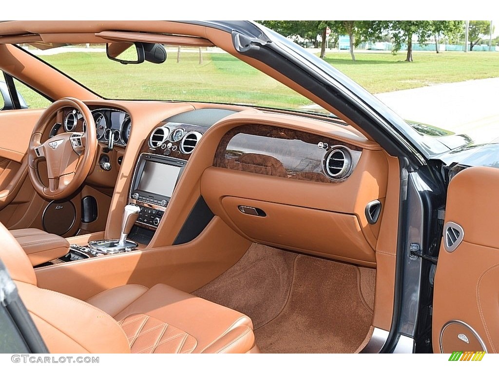 2012 Bentley Continental GTC Standard Continental GTC Model Dark Bourbon Dashboard Photo #145116042