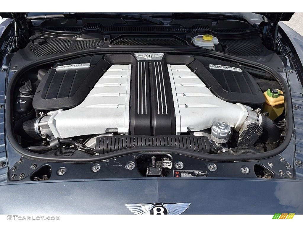 2012 Bentley Continental GTC Standard Continental GTC Model 6.0 Liter Twin-Turbocharged DOHC 48-Valve VVT W12 Engine Photo #145116099