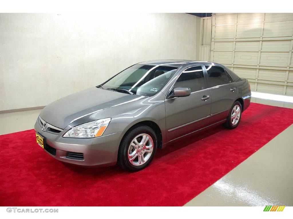 2007 Accord EX Sedan - Carbon Bronze Pearl / Ivory photo #3