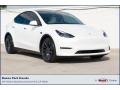 Pearl White Multi-Coat 2022 Tesla Model Y Performance AWD