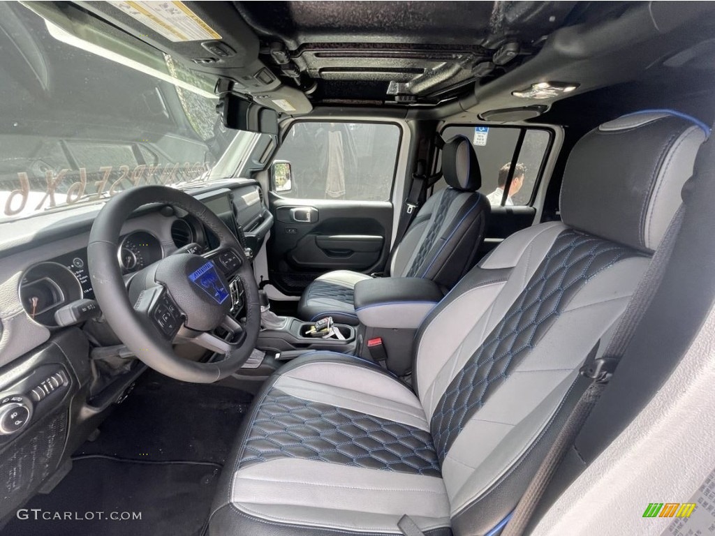 Black Interior 2022 Jeep Gladiator Apocalypse Hellfire 6x6 Photo #145116681
