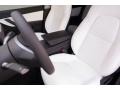 White/Black 2022 Tesla Model Y Performance AWD Interior Color