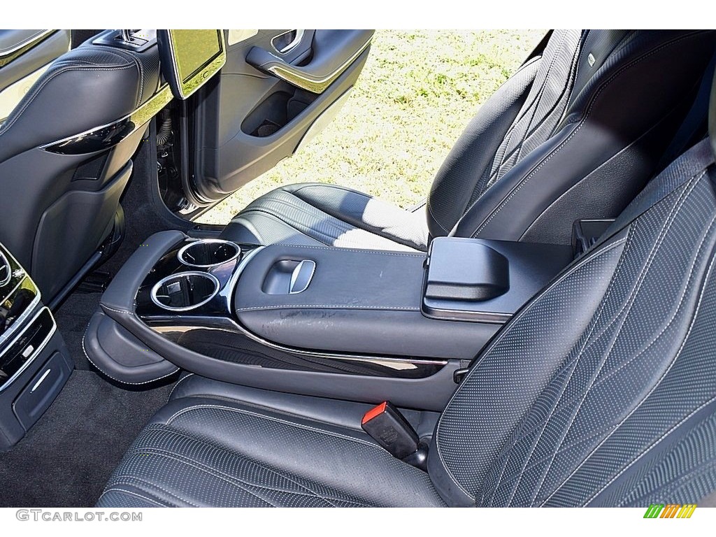 2017 Mercedes-Benz S 65 AMG Sedan Rear Seat Photo #145116903