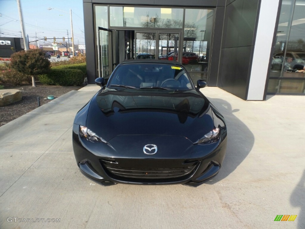 2022 MX-5 Miata Grand Touring - Jet Black Mica / Black photo #2