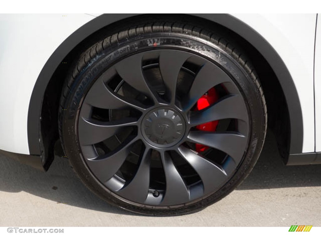 2022 Tesla Model Y Performance AWD Wheel Photos