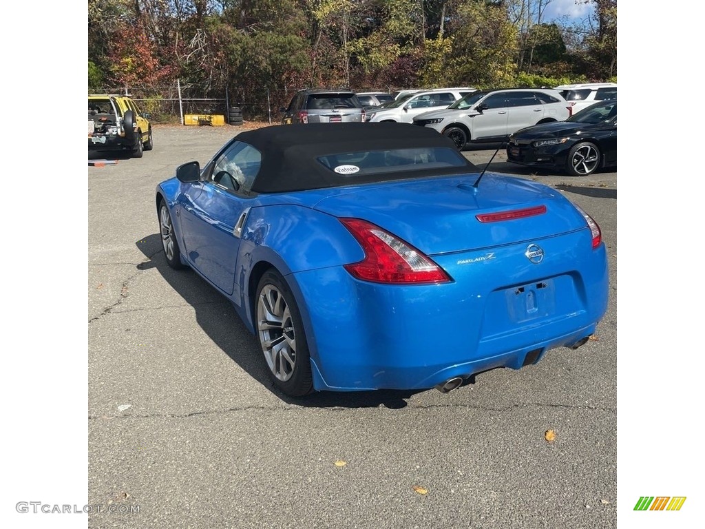 2010 370Z Touring Roadster - Monterey Blue / Black Leather photo #3