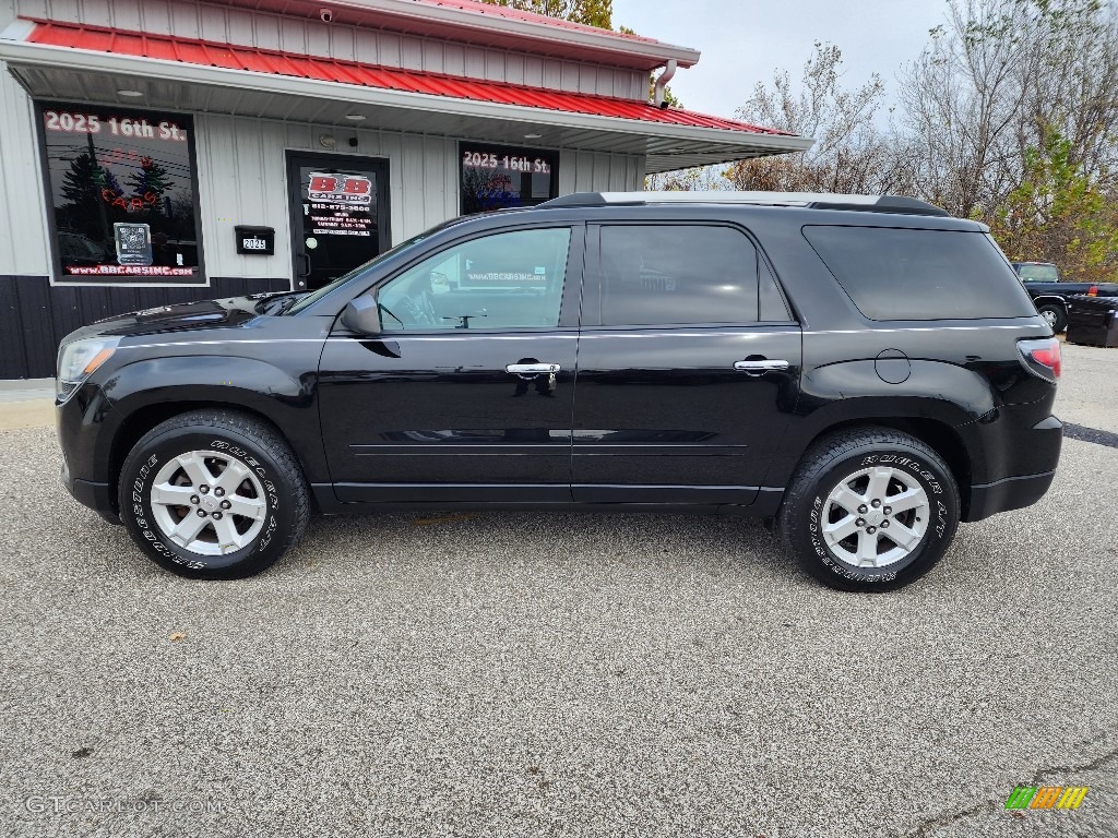 Ebony Twilight Metallic GMC Acadia