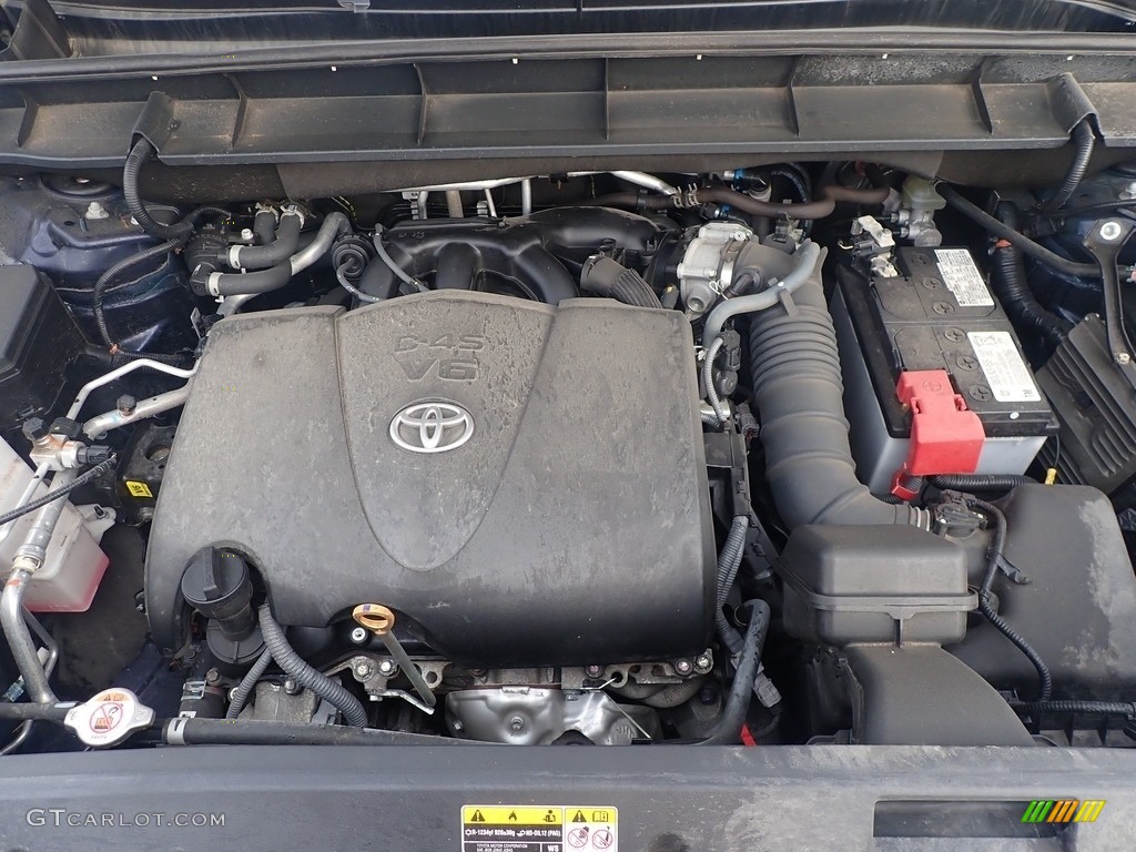 2020 Highlander LE AWD - Blueprint / Black photo #5