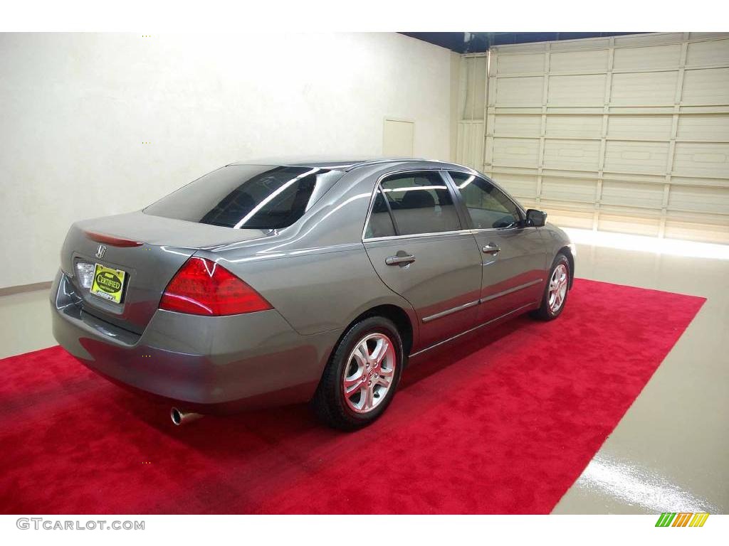 2007 Accord EX Sedan - Carbon Bronze Pearl / Ivory photo #6