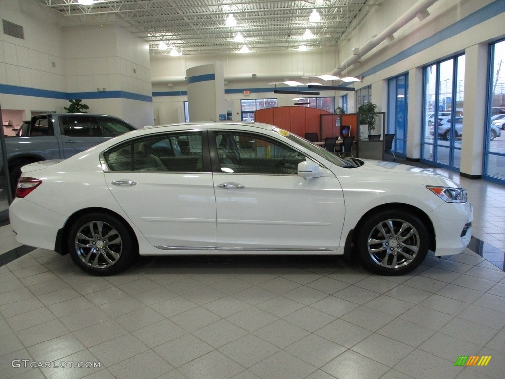 2017 Accord EX-L Sedan - White Orchid Pearl / Ivory photo #4