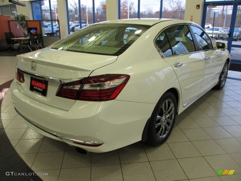 2017 Accord EX-L Sedan - White Orchid Pearl / Ivory photo #7