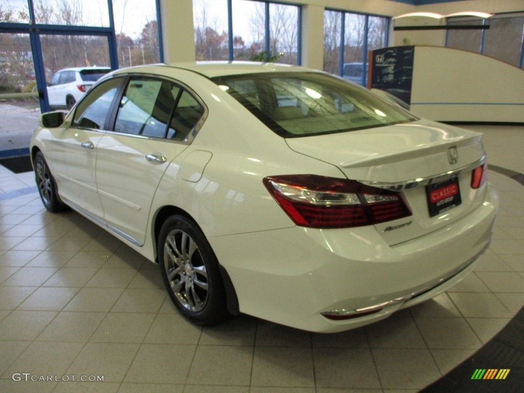 2017 Accord EX-L Sedan - White Orchid Pearl / Ivory photo #9