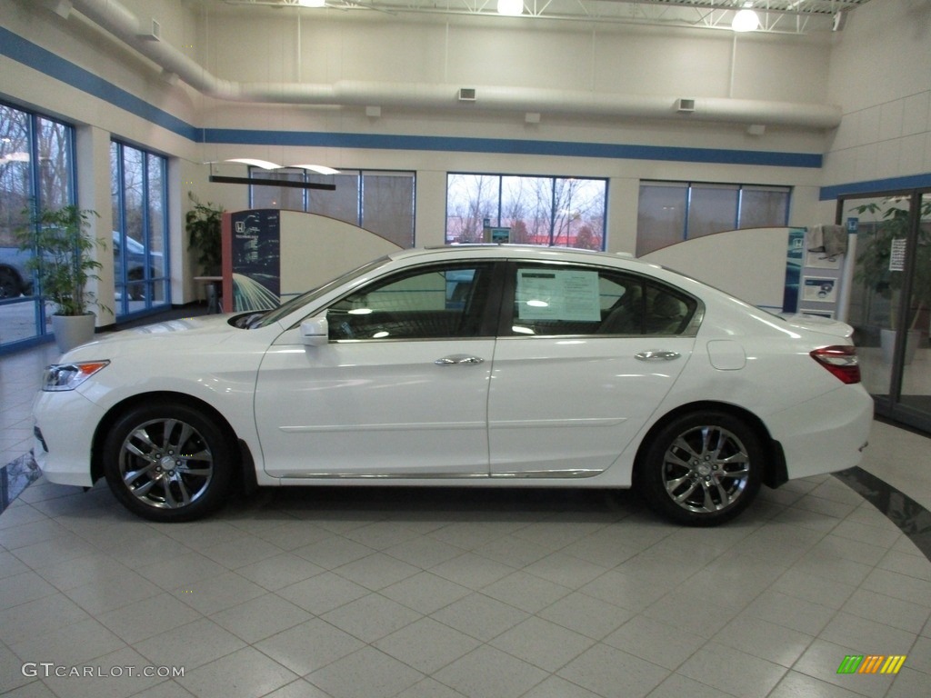 2017 Accord EX-L Sedan - White Orchid Pearl / Ivory photo #10
