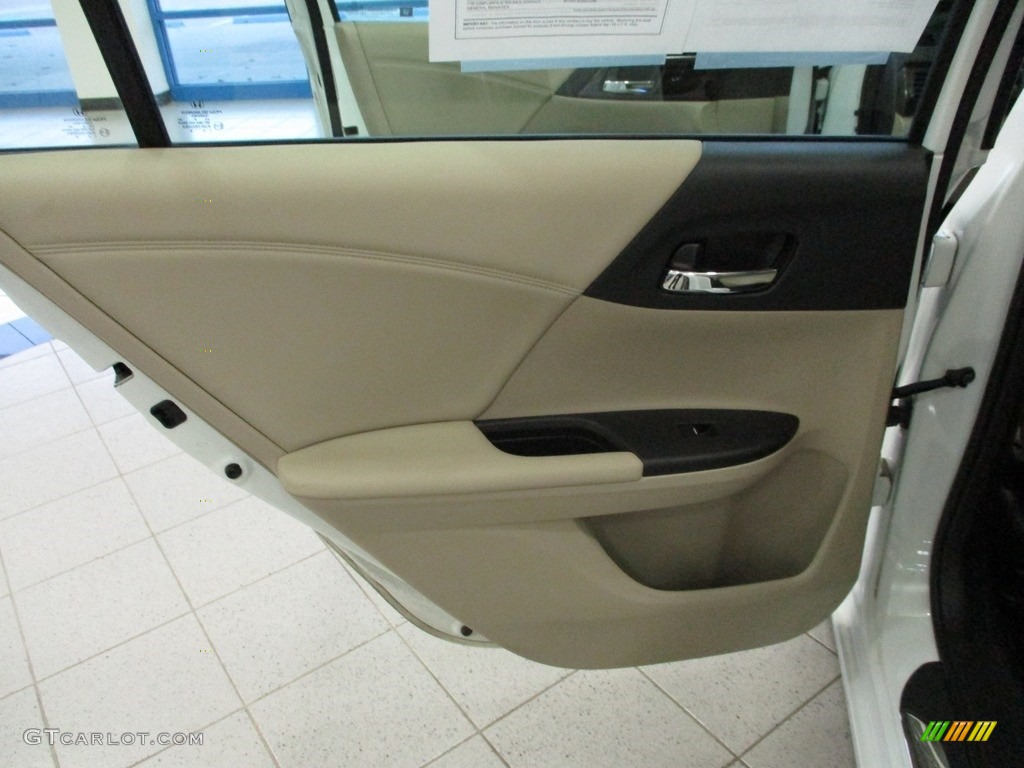 2017 Accord EX-L Sedan - White Orchid Pearl / Ivory photo #23