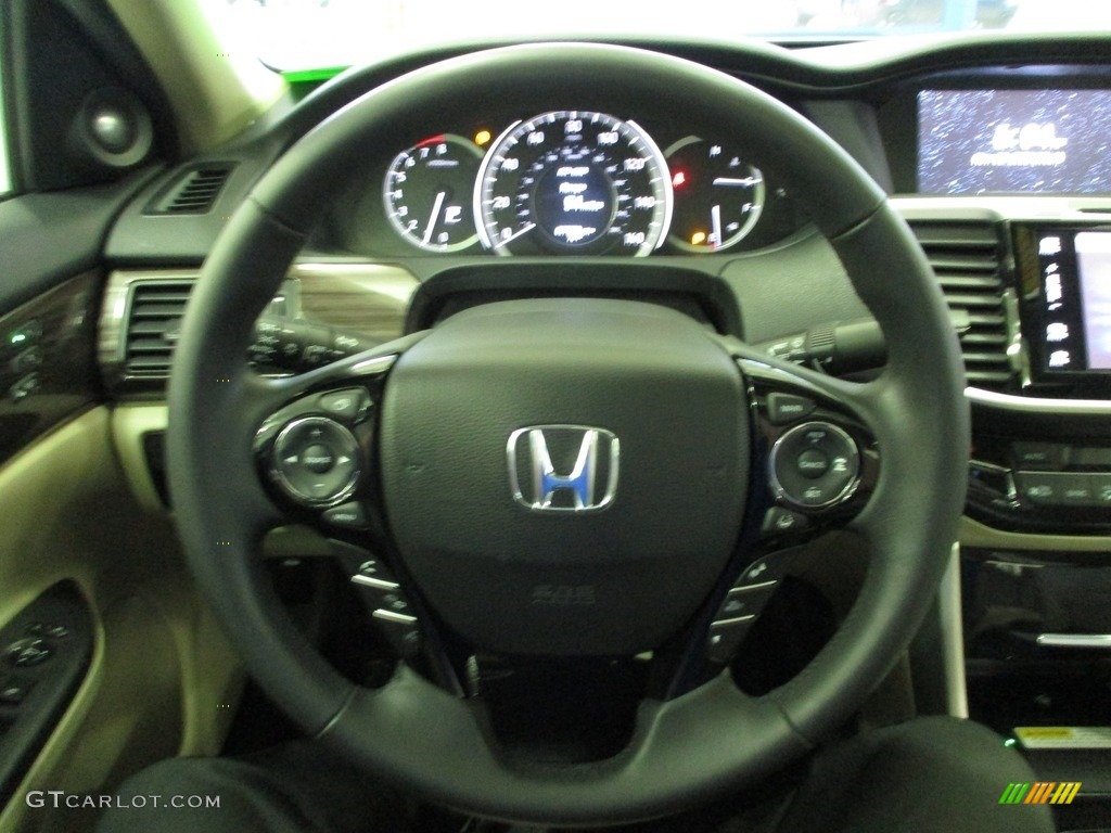 2017 Accord EX-L Sedan - White Orchid Pearl / Ivory photo #30