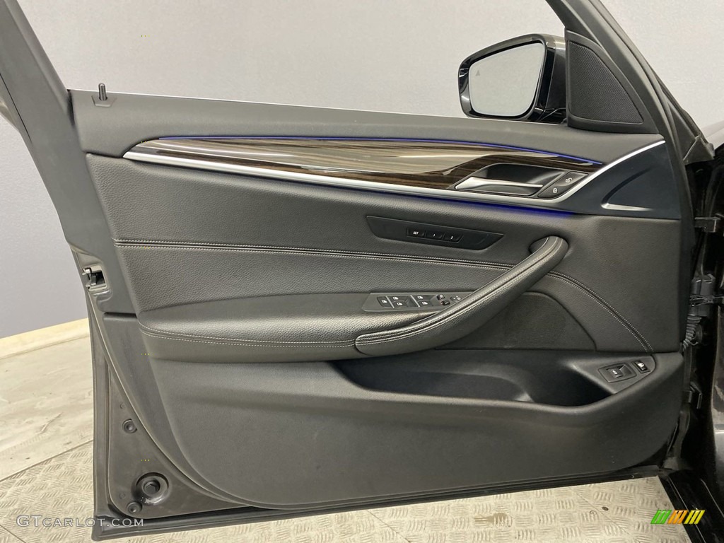 2019 5 Series 530e iPerformance Sedan - Dark Graphite Metallic / Black photo #12