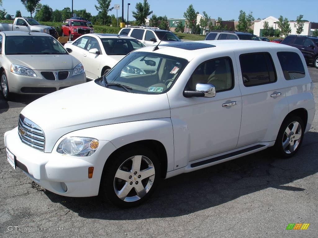 2008 HHR LT - Summit White / Cashmere Beige photo #18