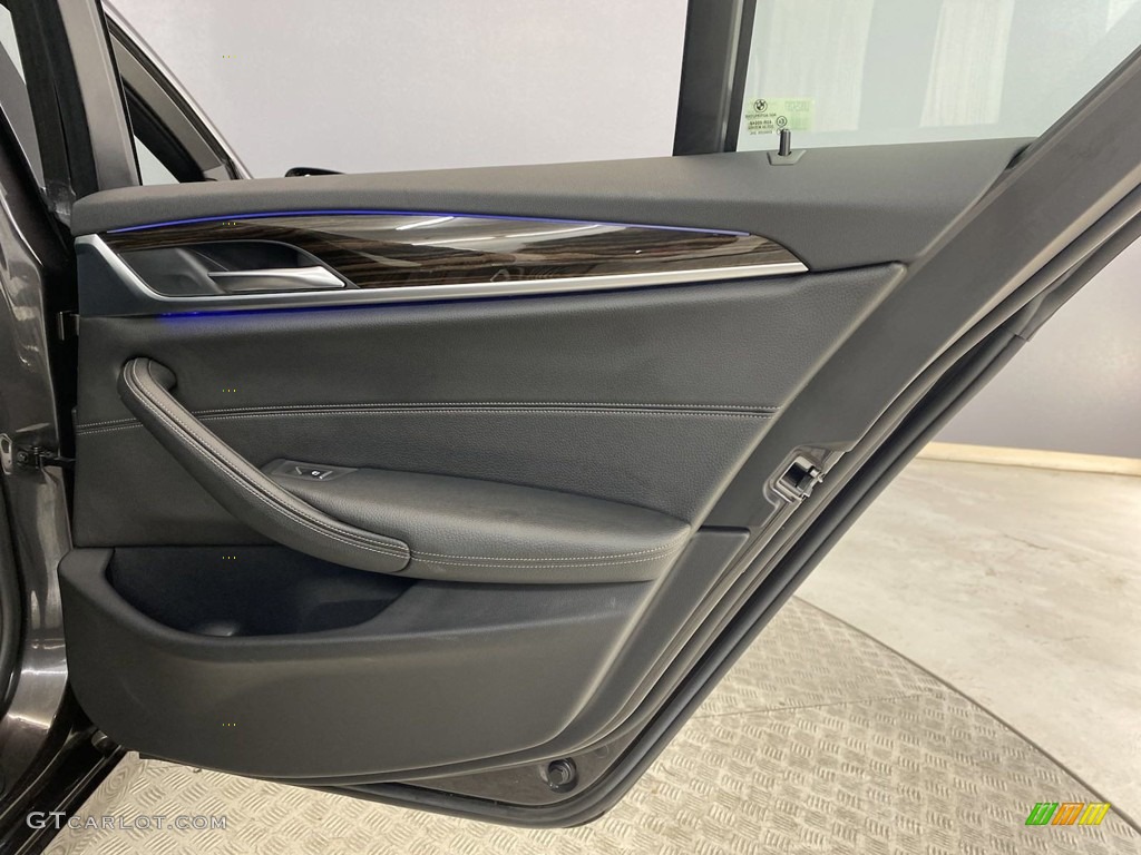 2019 5 Series 530e iPerformance Sedan - Dark Graphite Metallic / Black photo #34