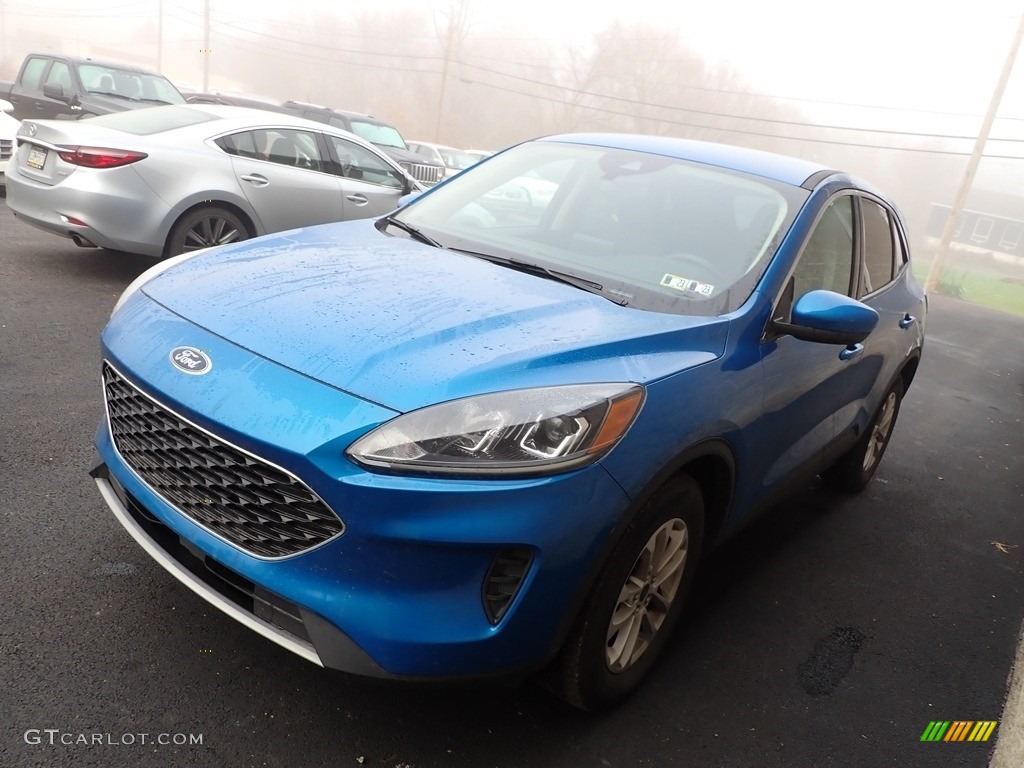 2020 Escape SE 4WD - Velocity Blue Metallic / Ebony Black photo #1