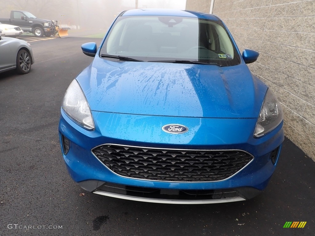 2020 Escape SE 4WD - Velocity Blue Metallic / Ebony Black photo #2