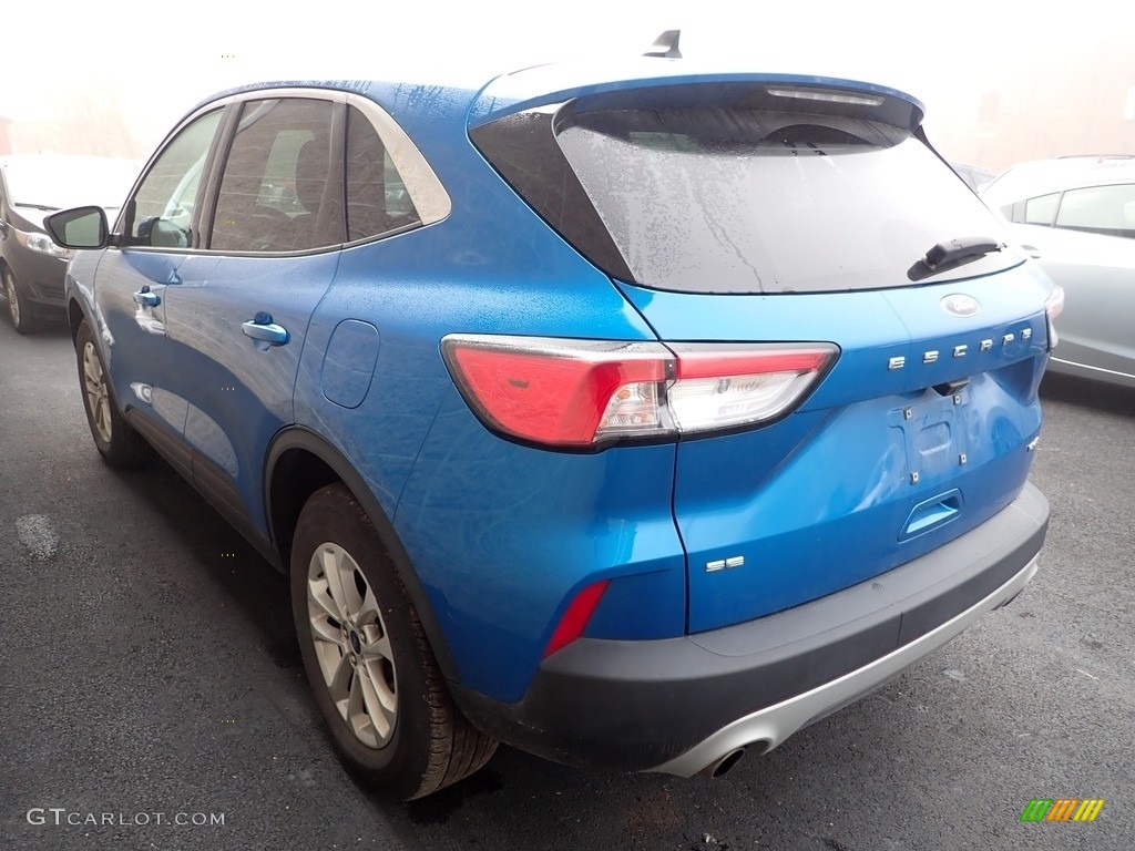 2020 Escape SE 4WD - Velocity Blue Metallic / Ebony Black photo #5