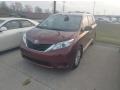 2014 Salsa Red Pearl Toyota Sienna LE AWD #145115274