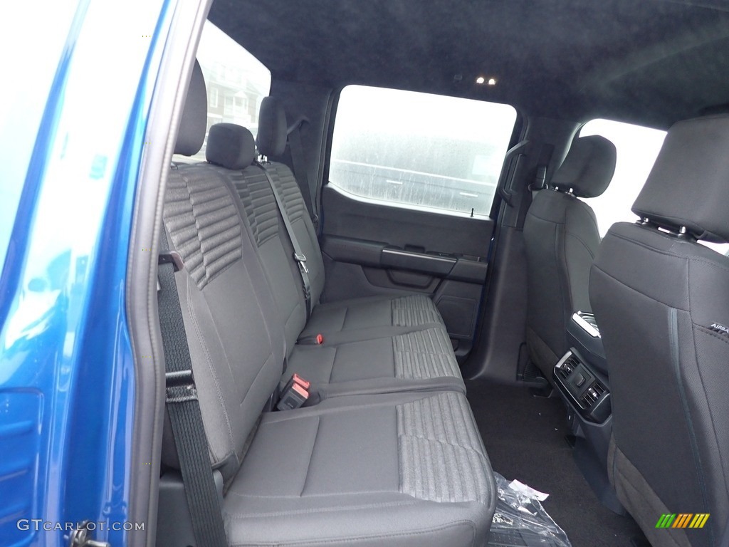 2022 F150 STX SuperCrew 4x4 - Atlas Blue Metallic / Black photo #10