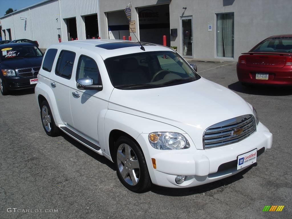 2008 HHR LT - Summit White / Cashmere Beige photo #21