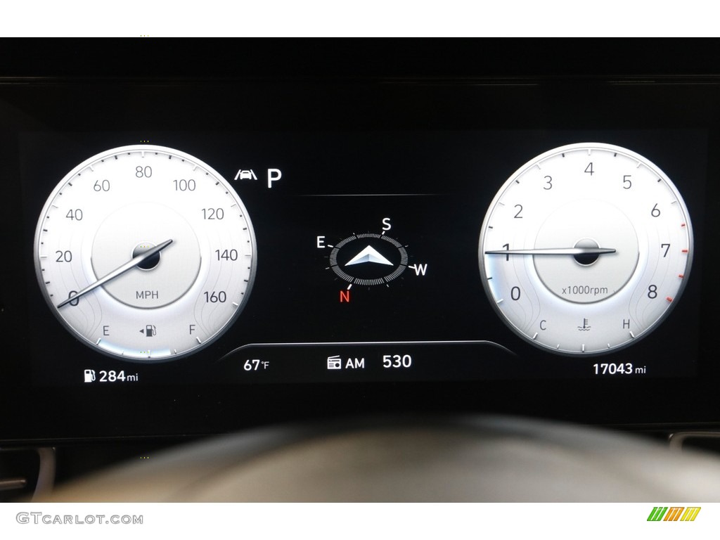 2021 Hyundai Elantra Limited Gauges Photo #145120851