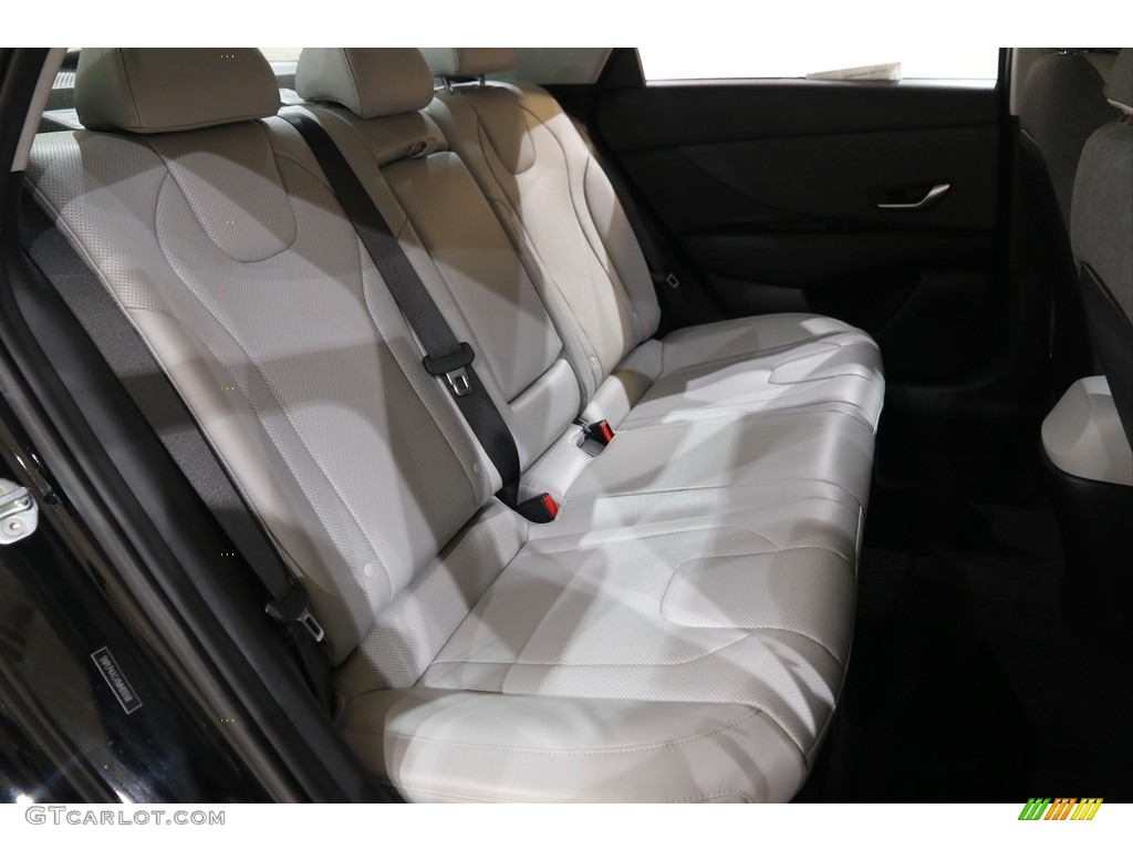 2021 Hyundai Elantra Limited Rear Seat Photo #145121046