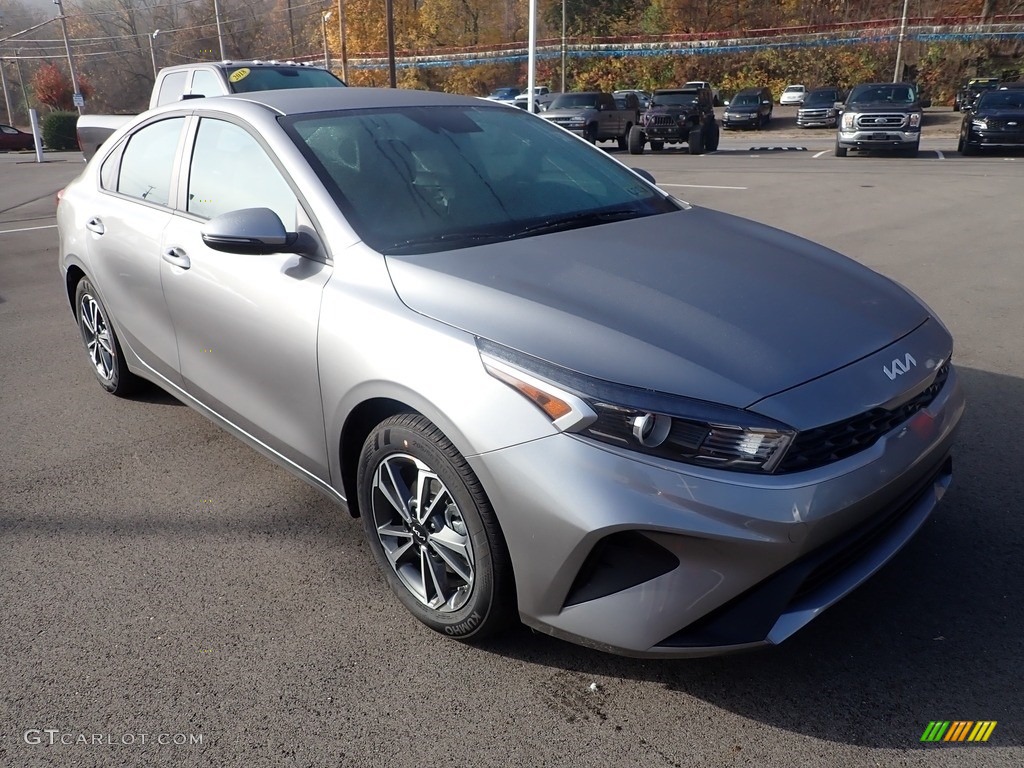 Steel Gray 2023 Kia Forte LXS Exterior Photo #145121226