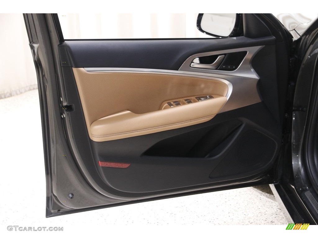 2022 Genesis G70 3.3T AWD Dune Door Panel Photo #145121268