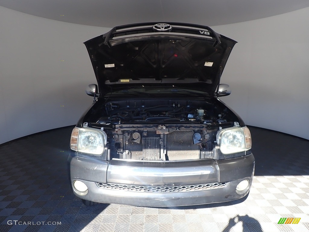 2006 Tundra SR5 Double Cab - Black / Dark Gray photo #5