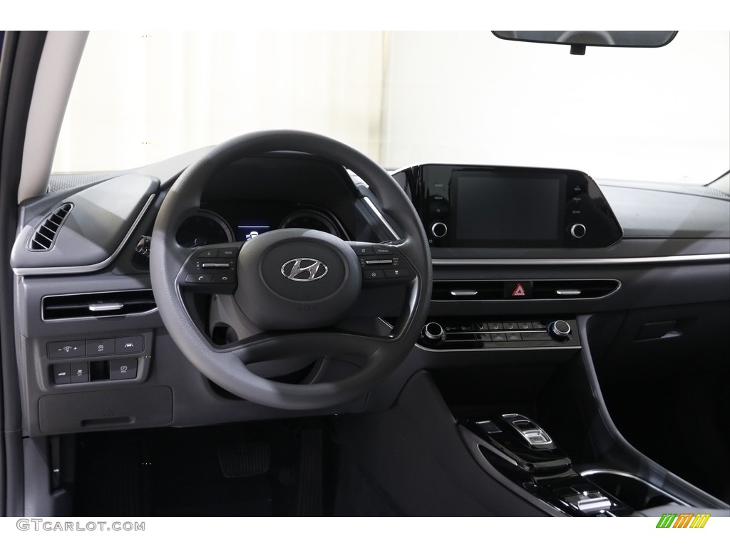 2021 Sonata SE - Stormy Sea / Dark Gray photo #6