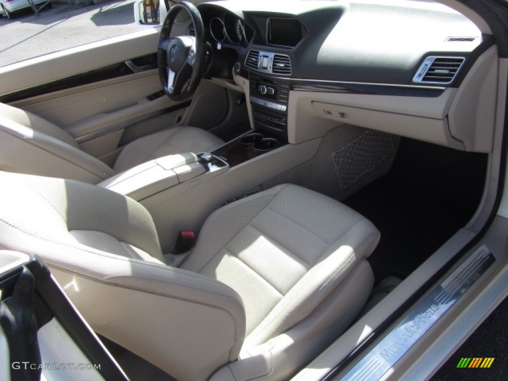 2014 E 350 Cabriolet - Diamond White Metallic / Silk Beige/Espresso Brown photo #23