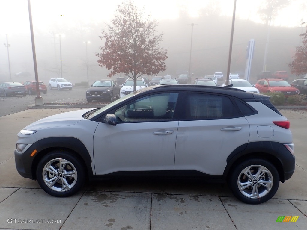 Cyber Silver 2023 Hyundai Kona SEL AWD Exterior Photo #145123843