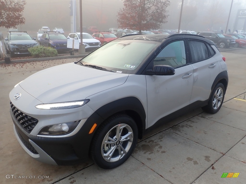 Cyber Silver 2023 Hyundai Kona SEL AWD Exterior Photo #145123869