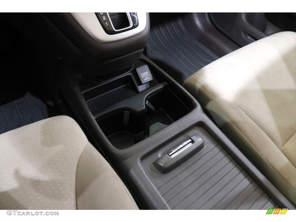2014 CR-V EX AWD - Urban Titanium Metallic / Beige photo #13