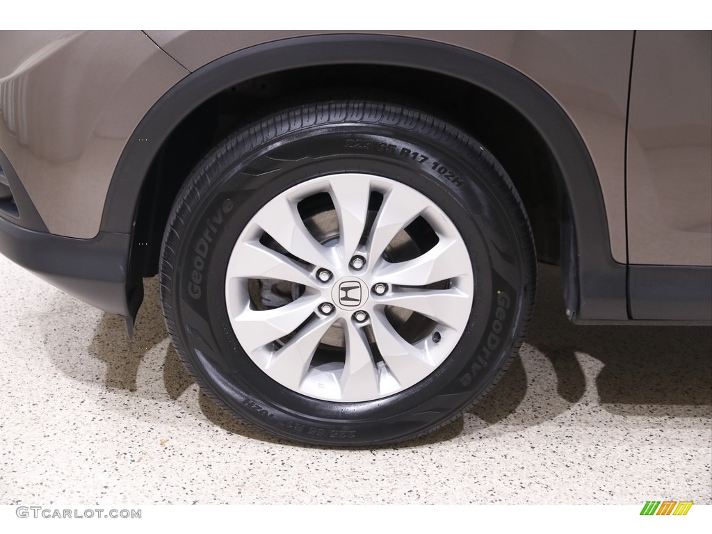 2014 CR-V EX AWD - Urban Titanium Metallic / Beige photo #20