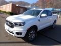 Oxford White - Ranger Lariat SuperCrew 4x4 Photo No. 4