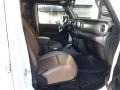 Dark Saddle/Black Front Seat Photo for 2020 Jeep Wrangler Unlimited #145124835