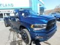 2022 Patriot Blue Pearl Ram 3500 Laramie Crew Cab 4x4 #145120074