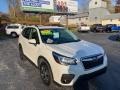 2020 Crystal White Pearl Subaru Forester 2.5i Premium  photo #6